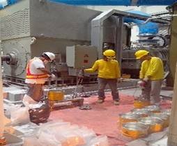 Air Liquide Machine Bed Grouting Works Project